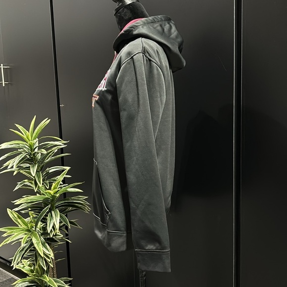 Majestic Black and Maroon Virginia Tech Hoodie - Picture 6 of 13